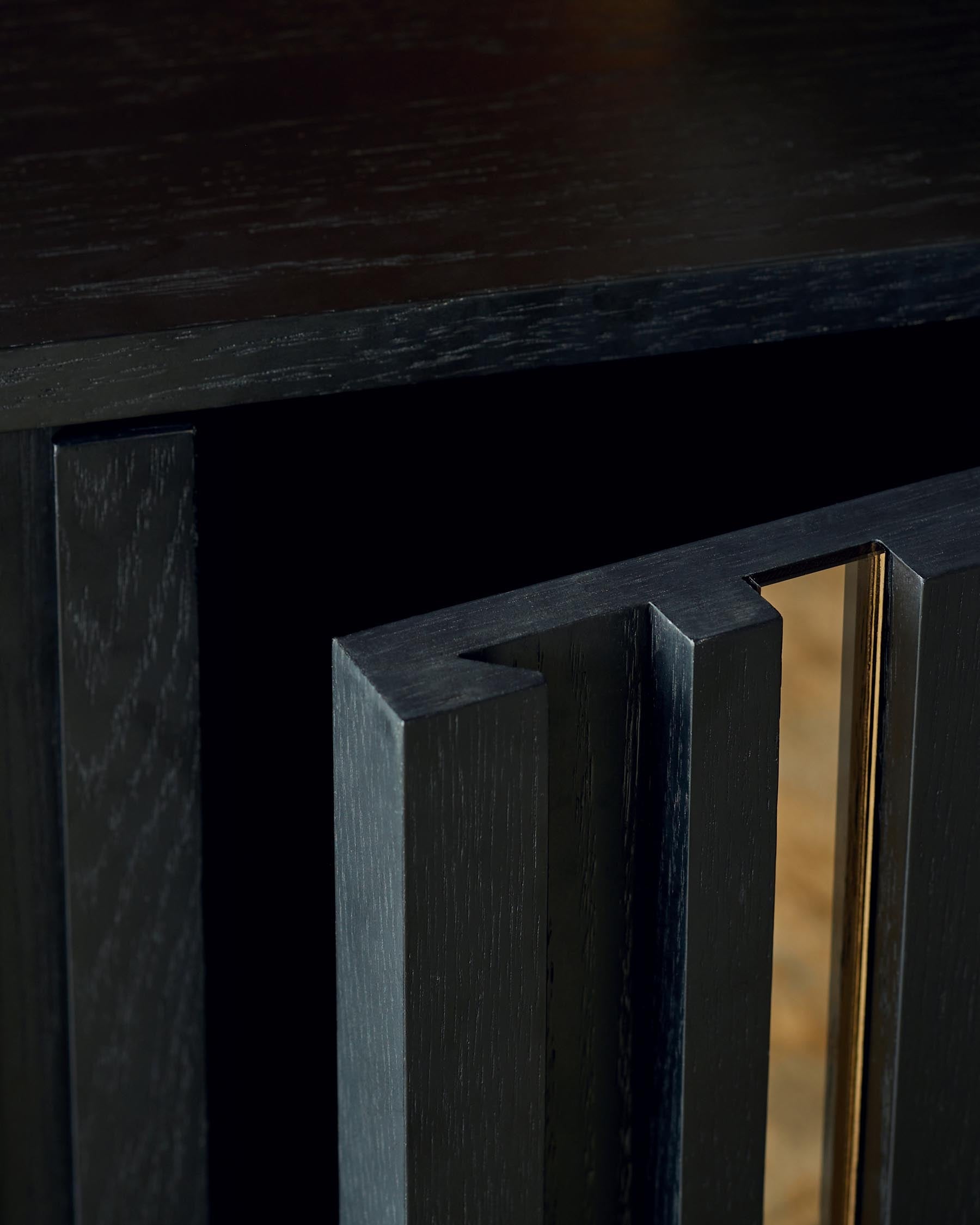 Holland black ash sideboard