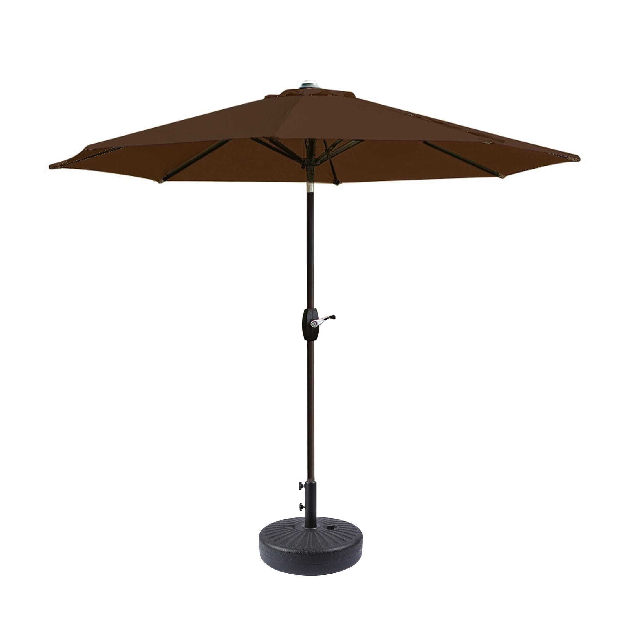 Holme 9-foot Patio Umbrella and Base Stand