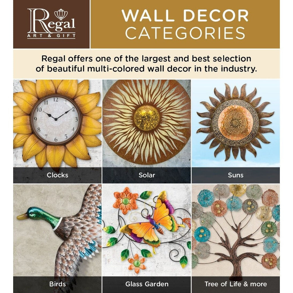 Indigo Sun Wall Decor 36