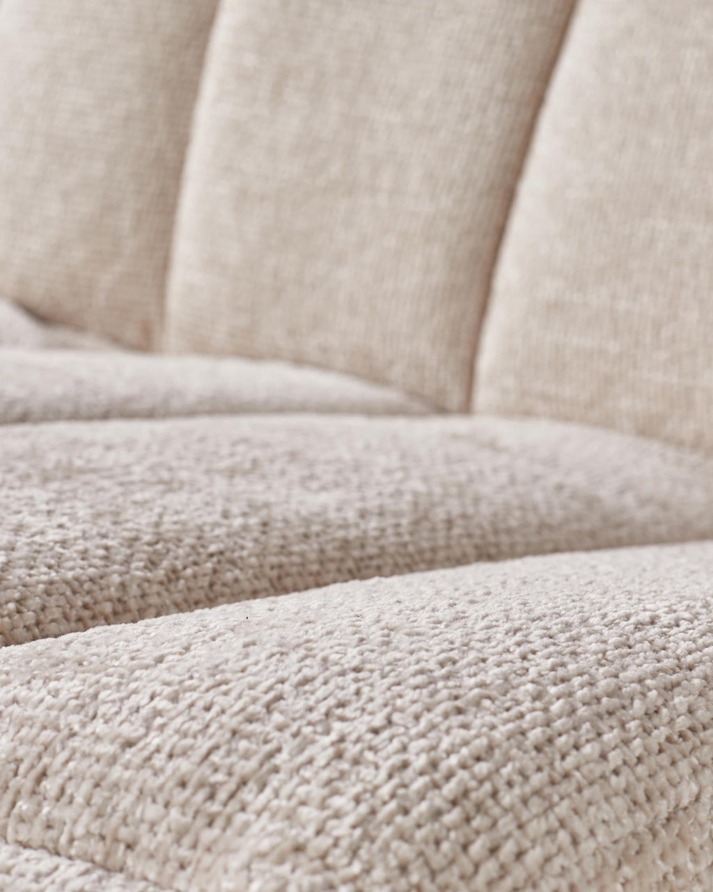 Jayla Natural Chunky Weave Rocking Swivel Recliner