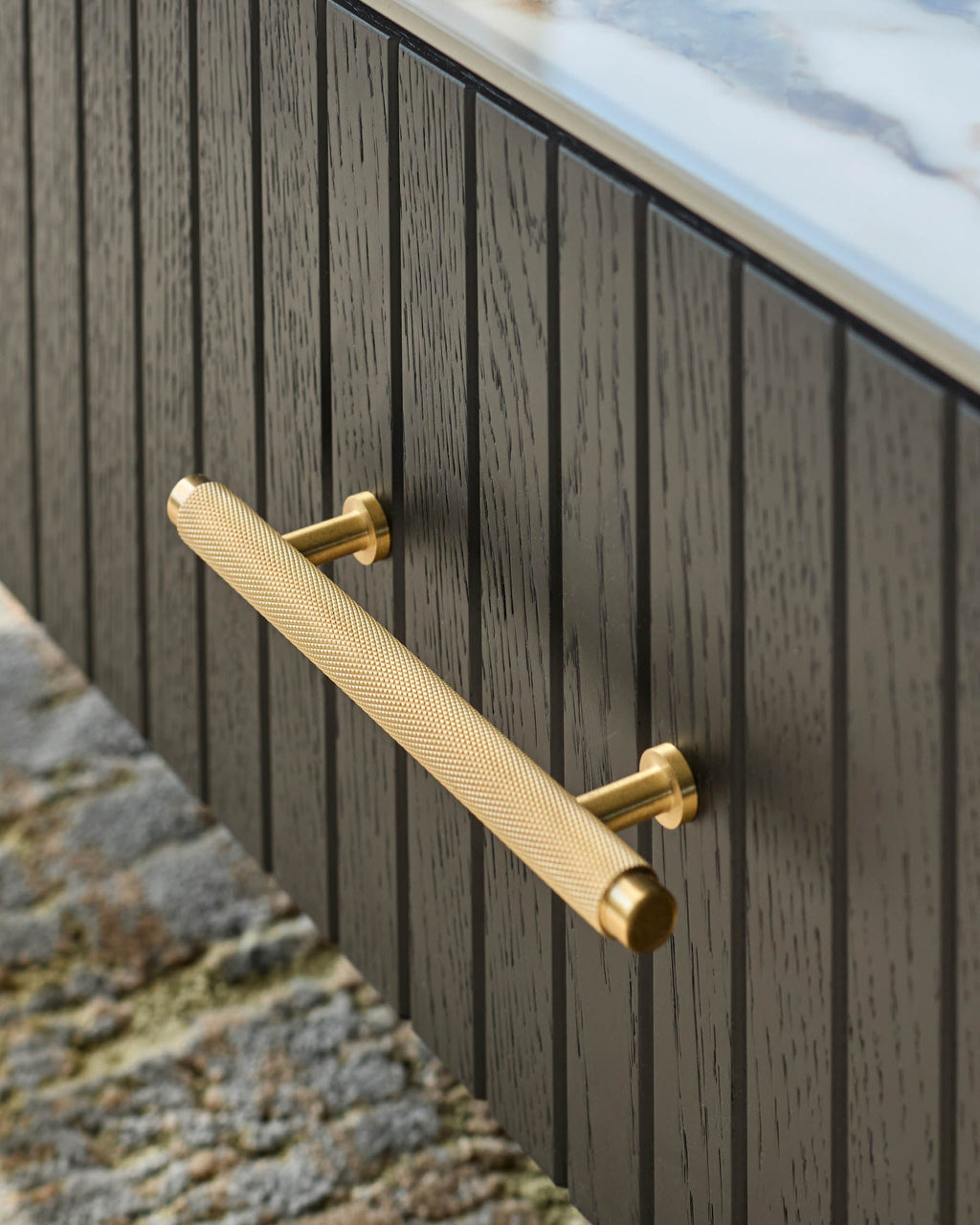 Kai glass and ceramic coffee table