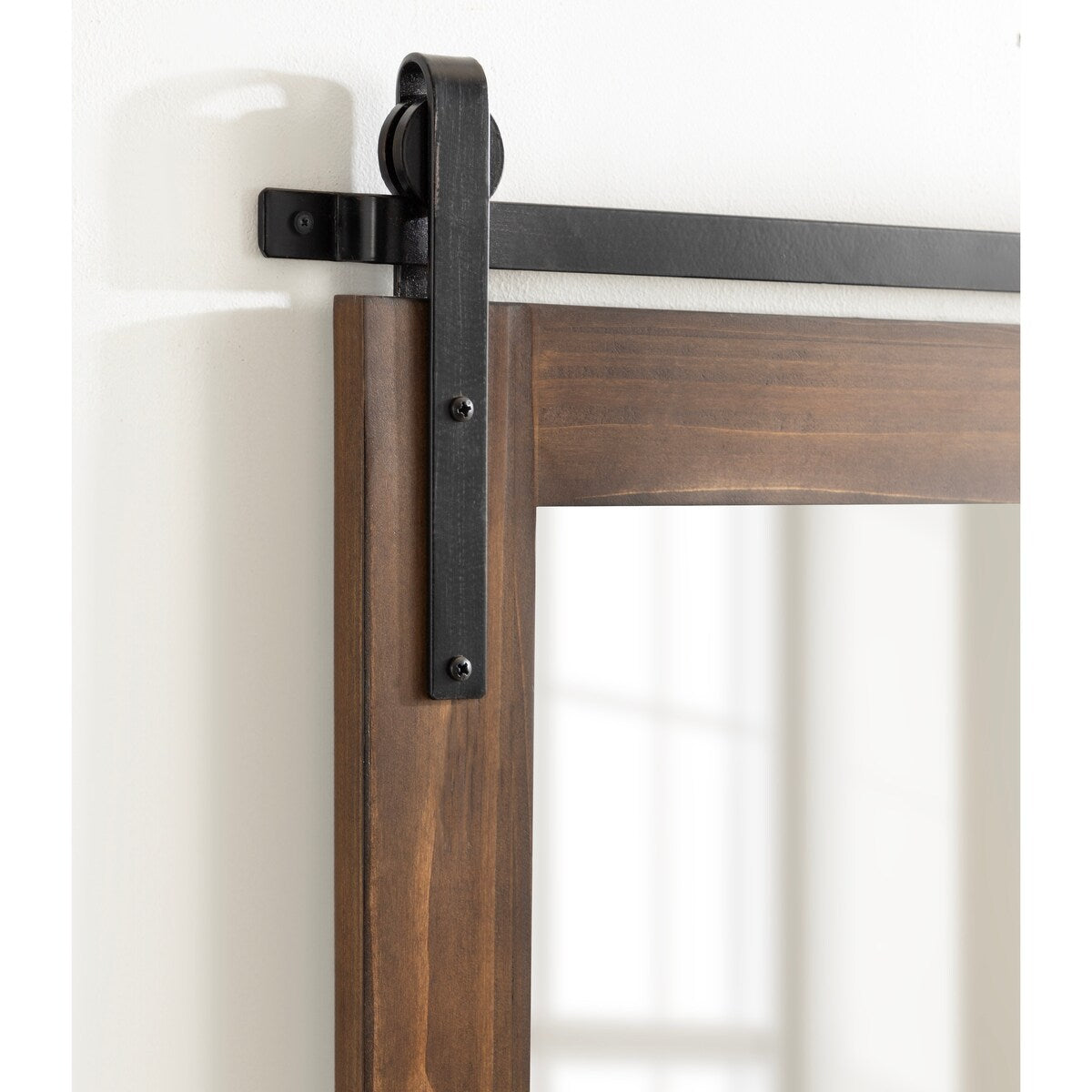 Kate and Laurel Cates Rustic Rectangular Wall Mirror