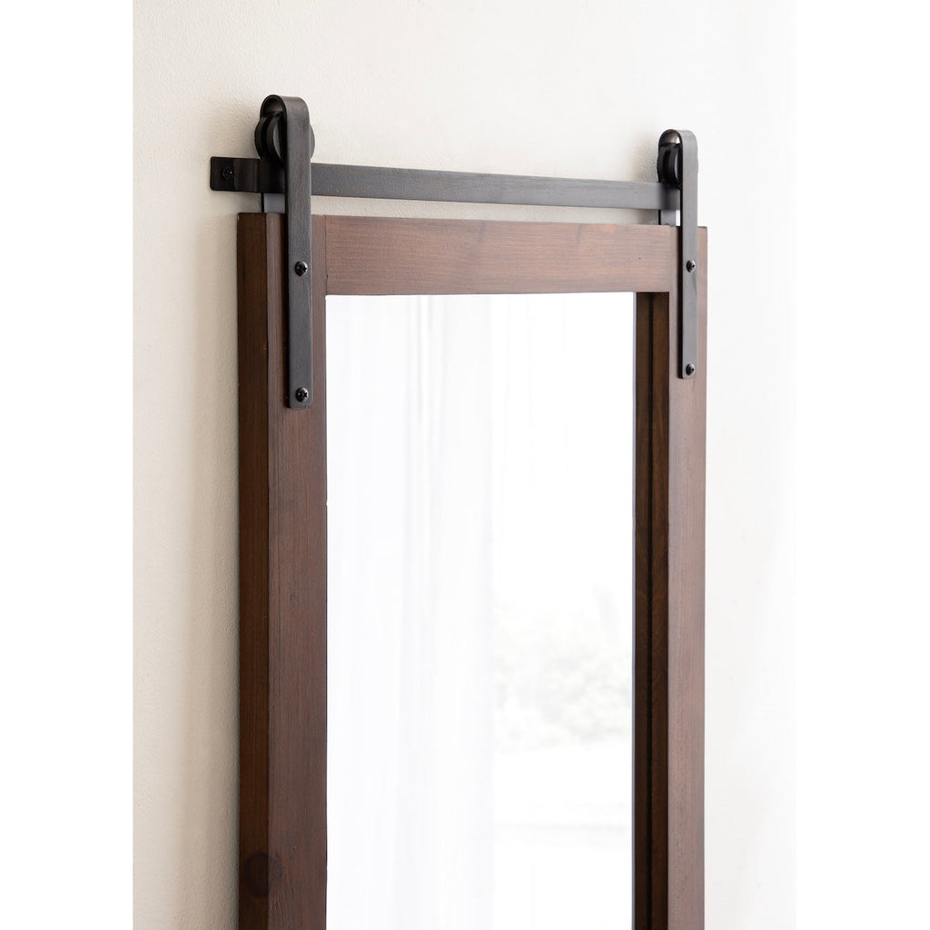 Kate and Laurel Cates Rustic Rectangular Wall Mirror