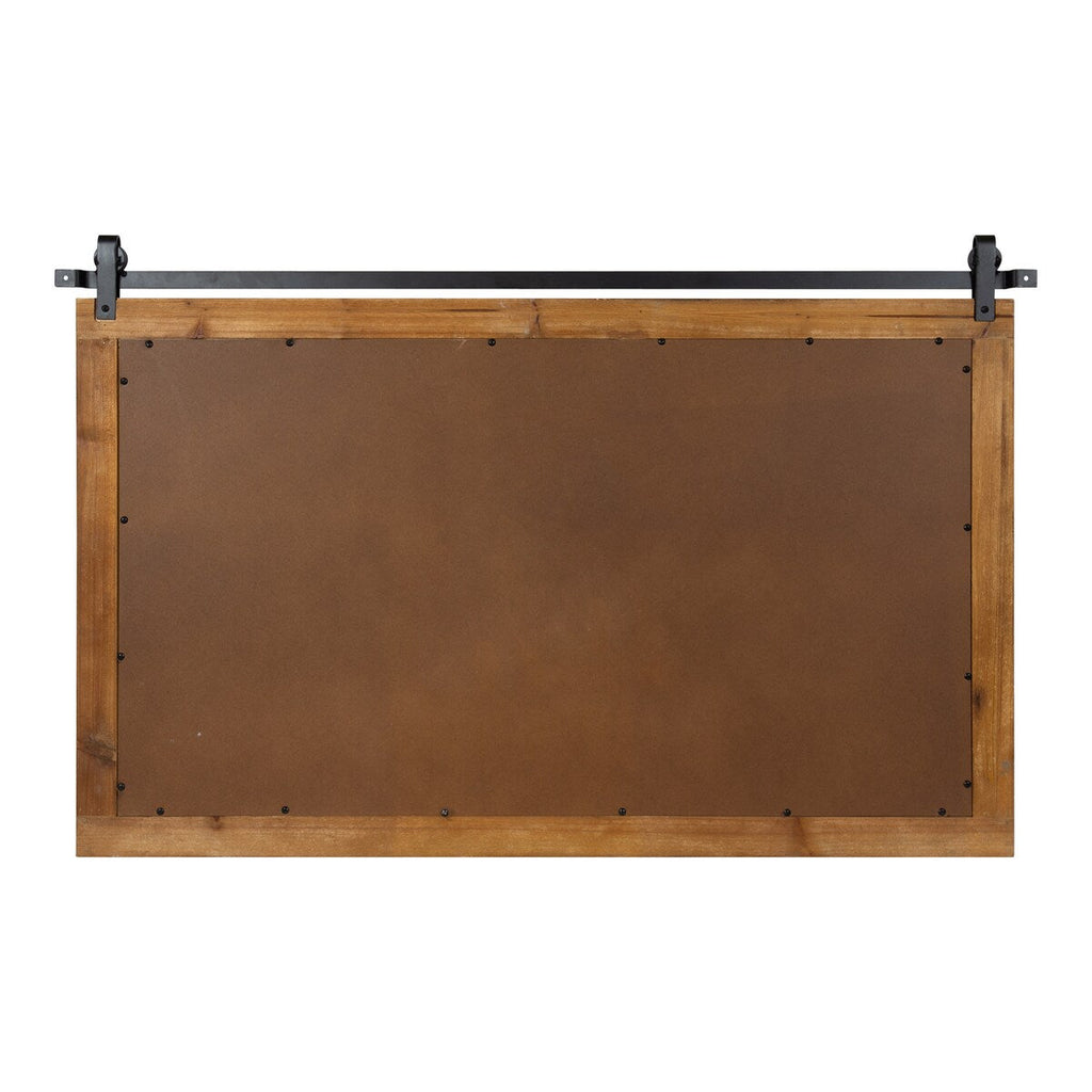 Kate and Laurel Cates Rustic Rectangular Wall Mirror