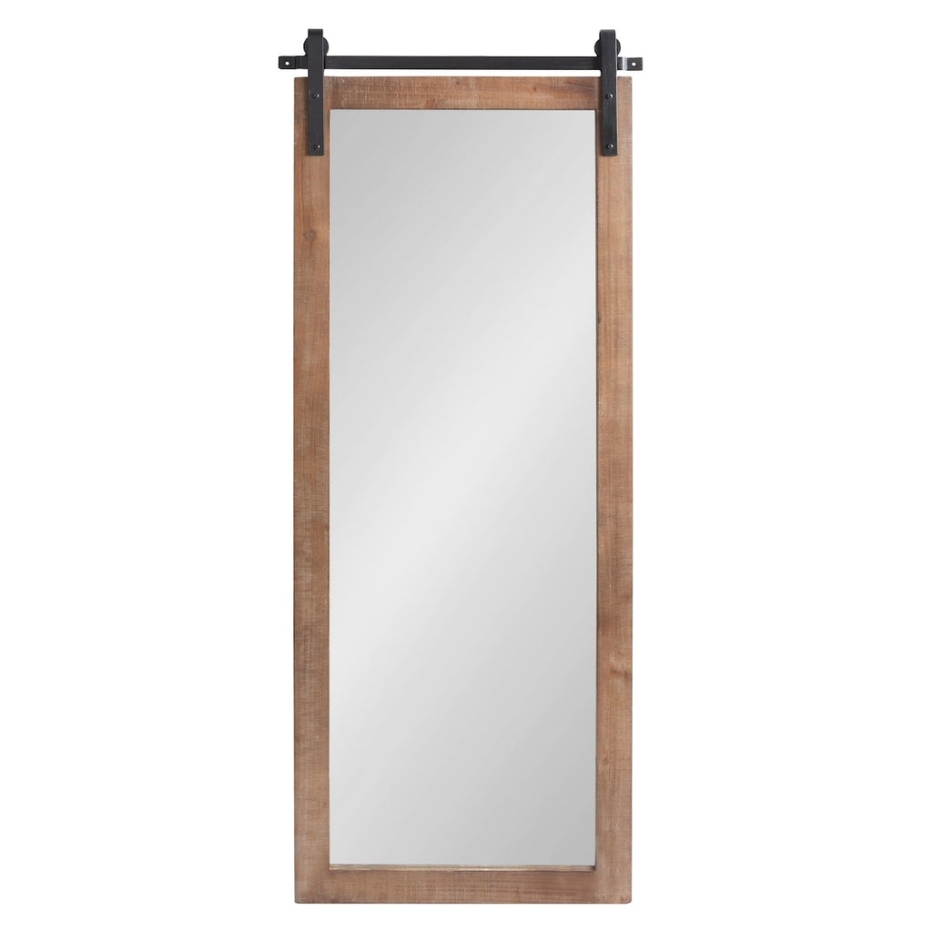 Kate and Laurel Cates Rustic Rectangular Wall Mirror