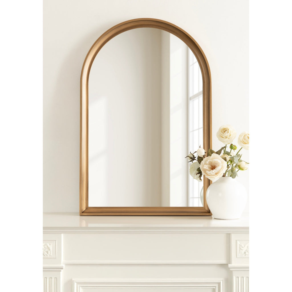Kate and Laurel Hatherleigh Arch Wood Wall Mirror