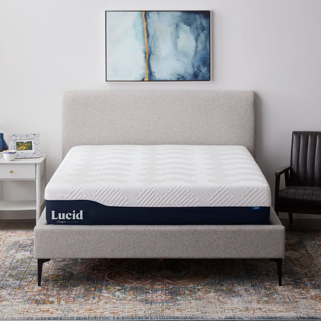 Lucid 12-inch Gel and Aloe Vera Hybrid Mattress