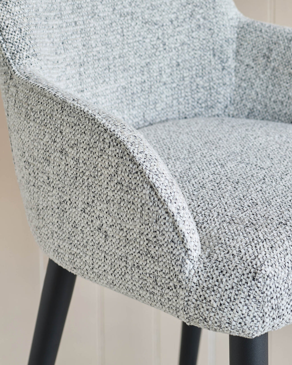 Lani grey fabric bar stool