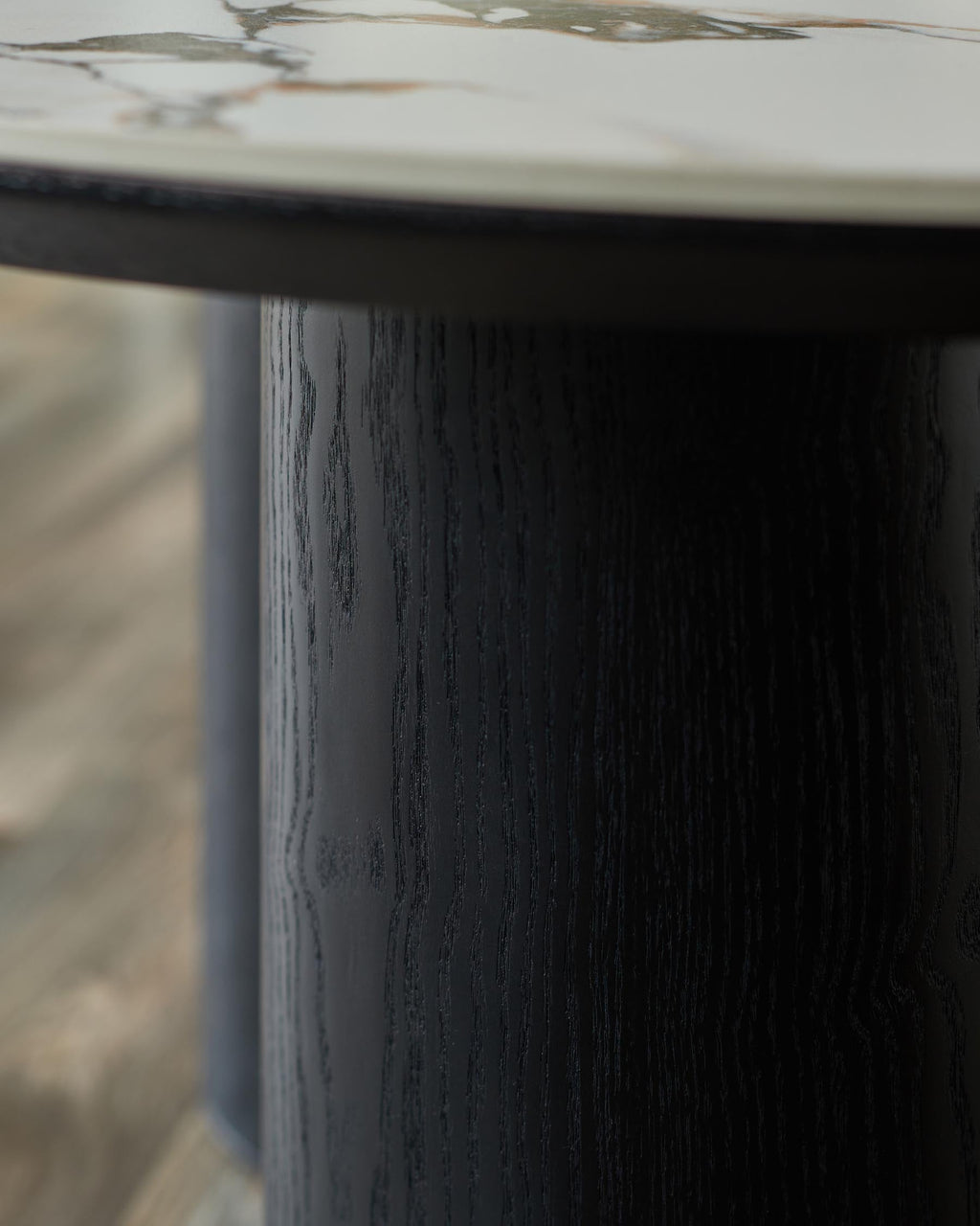 Lena white calacatta ceramic coffee table