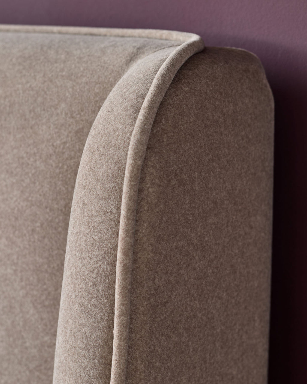 Lenora mocha fabric king ottoman storage bed