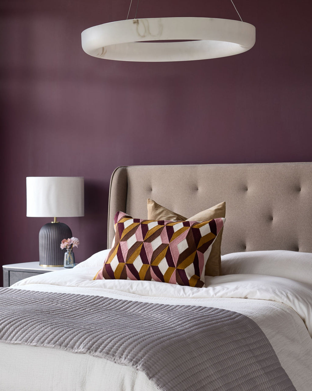 Lenora mocha fabric king ottoman storage bed