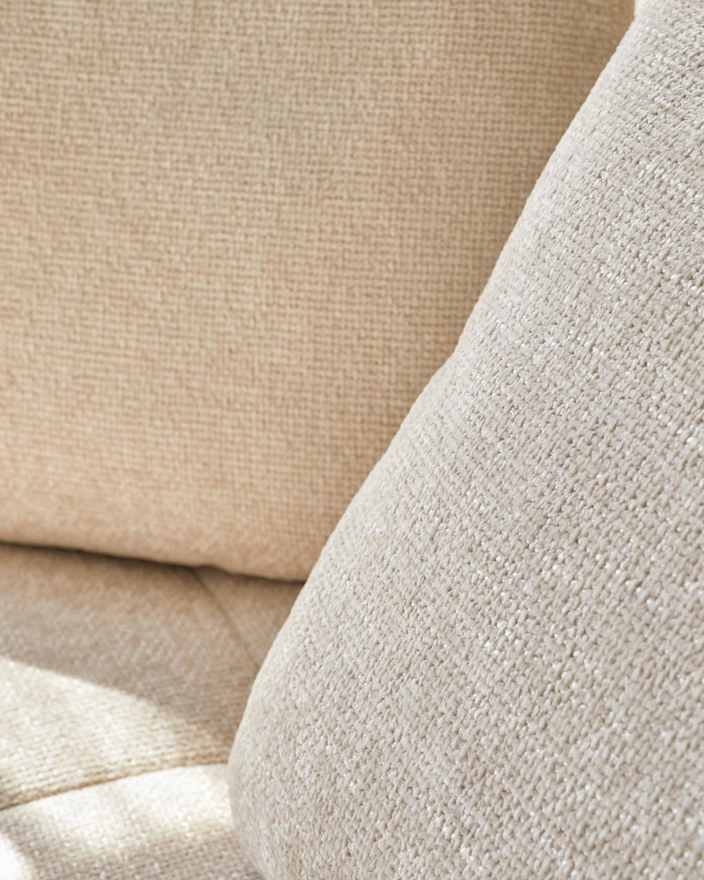 Lillian natural weave 3 seater sofa