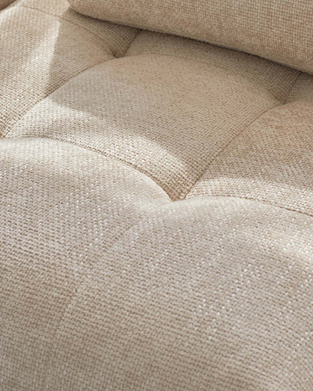 Lillian natural weave single sofa module