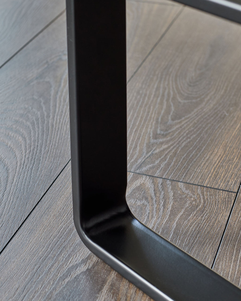 Loop olive green velvet black metal right hand corner 5 seater dining bench