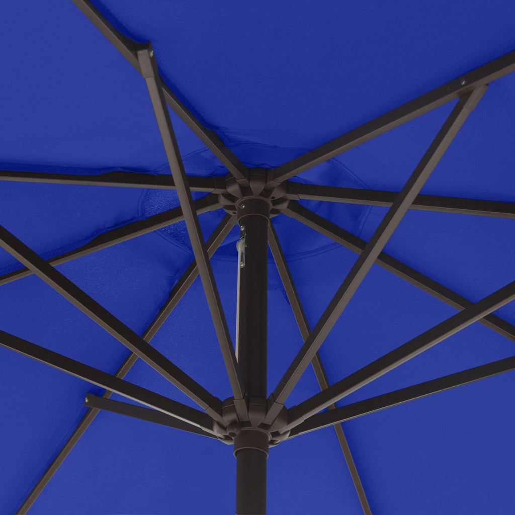 Lopes 9-foot Patio Umbrella with Bronze Finish Base Weight Stand Included