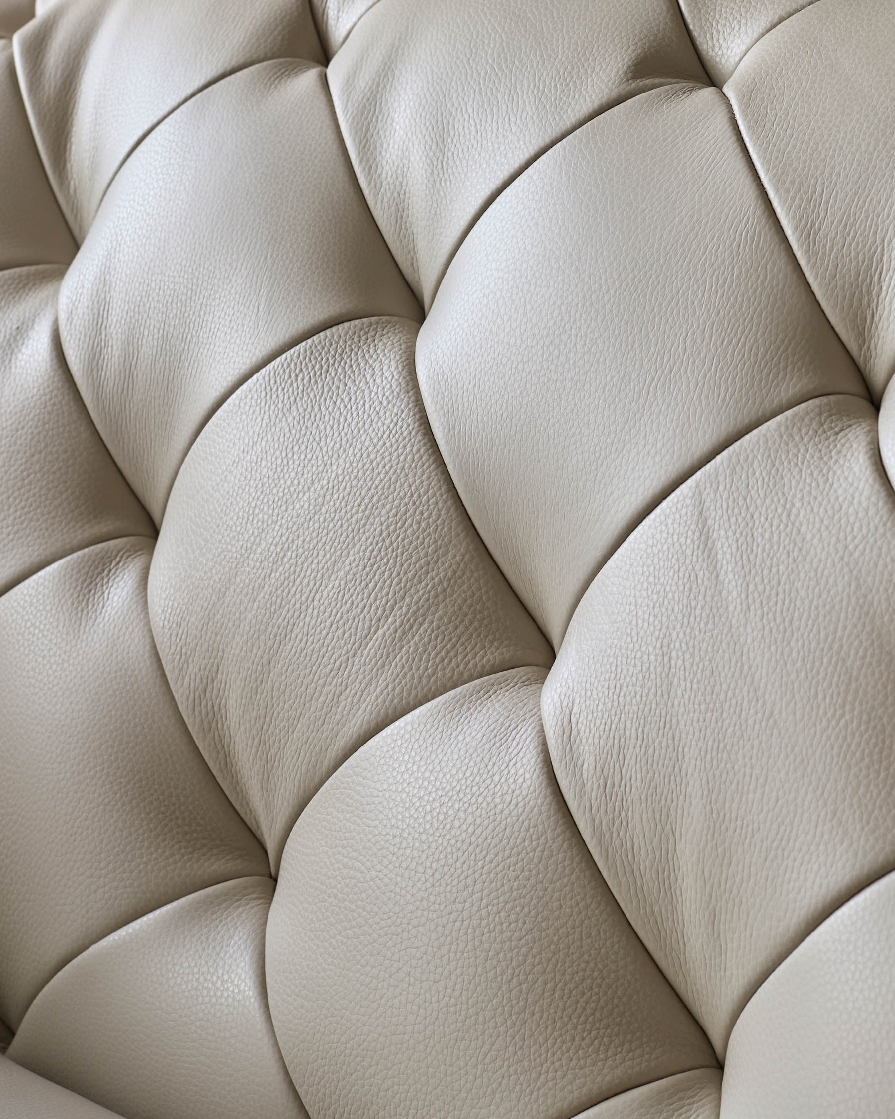 Luxe natural leather armchair