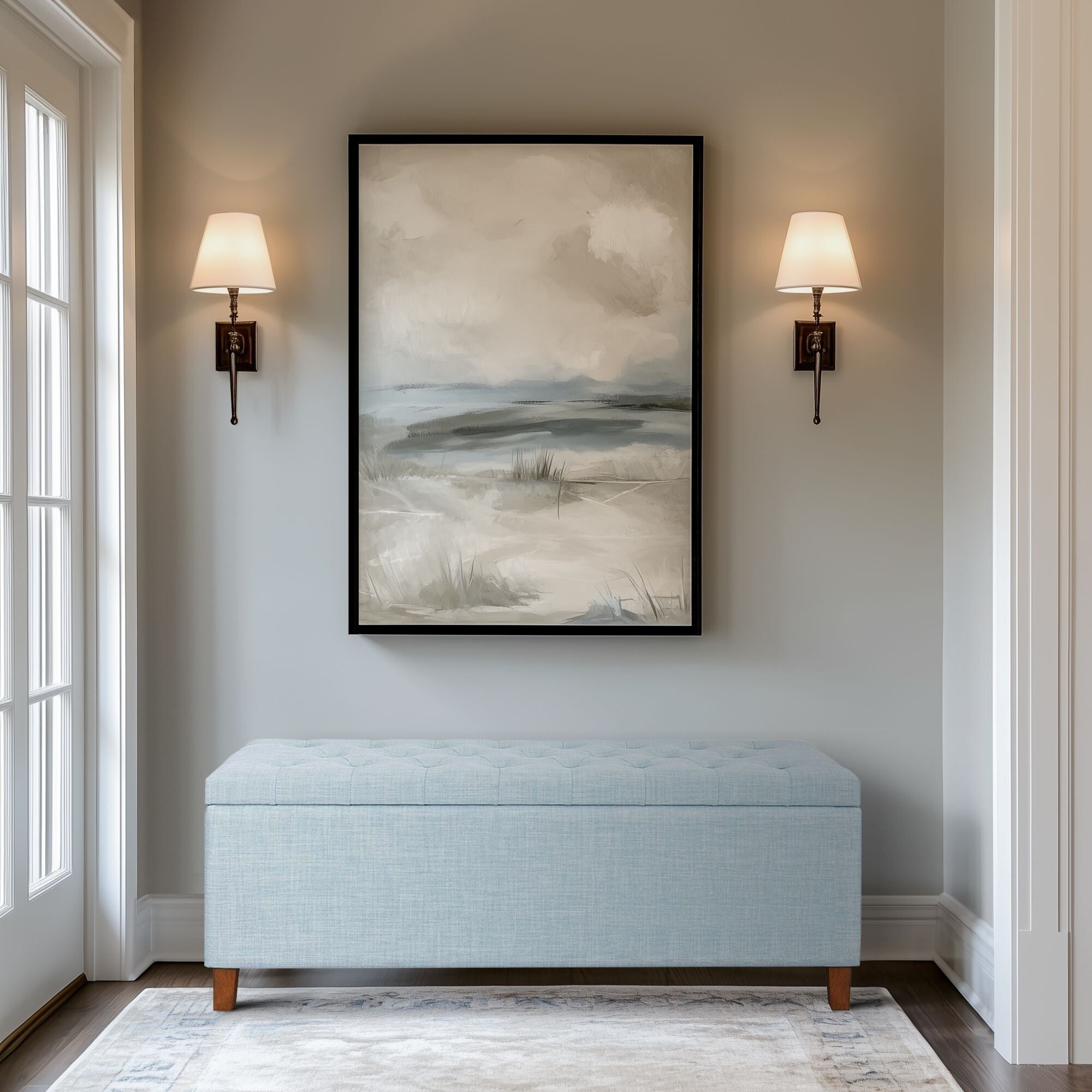 Madison Park Sasha Tufted Top Upholstered Storage Bench