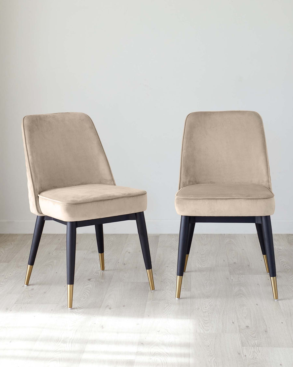 Mae Champagne Velvet Dining Chair