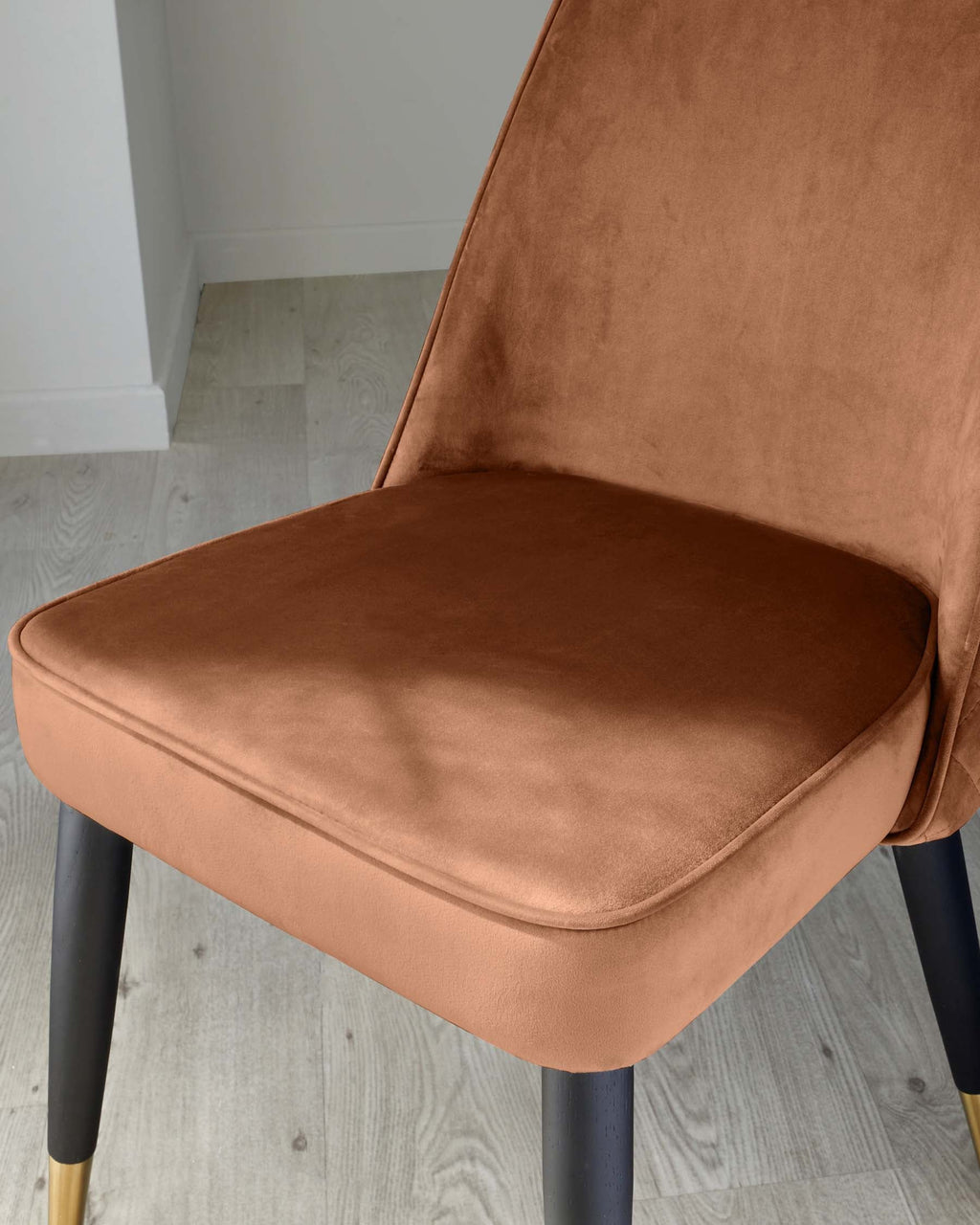 Mae Rust Velvet Dining Chair