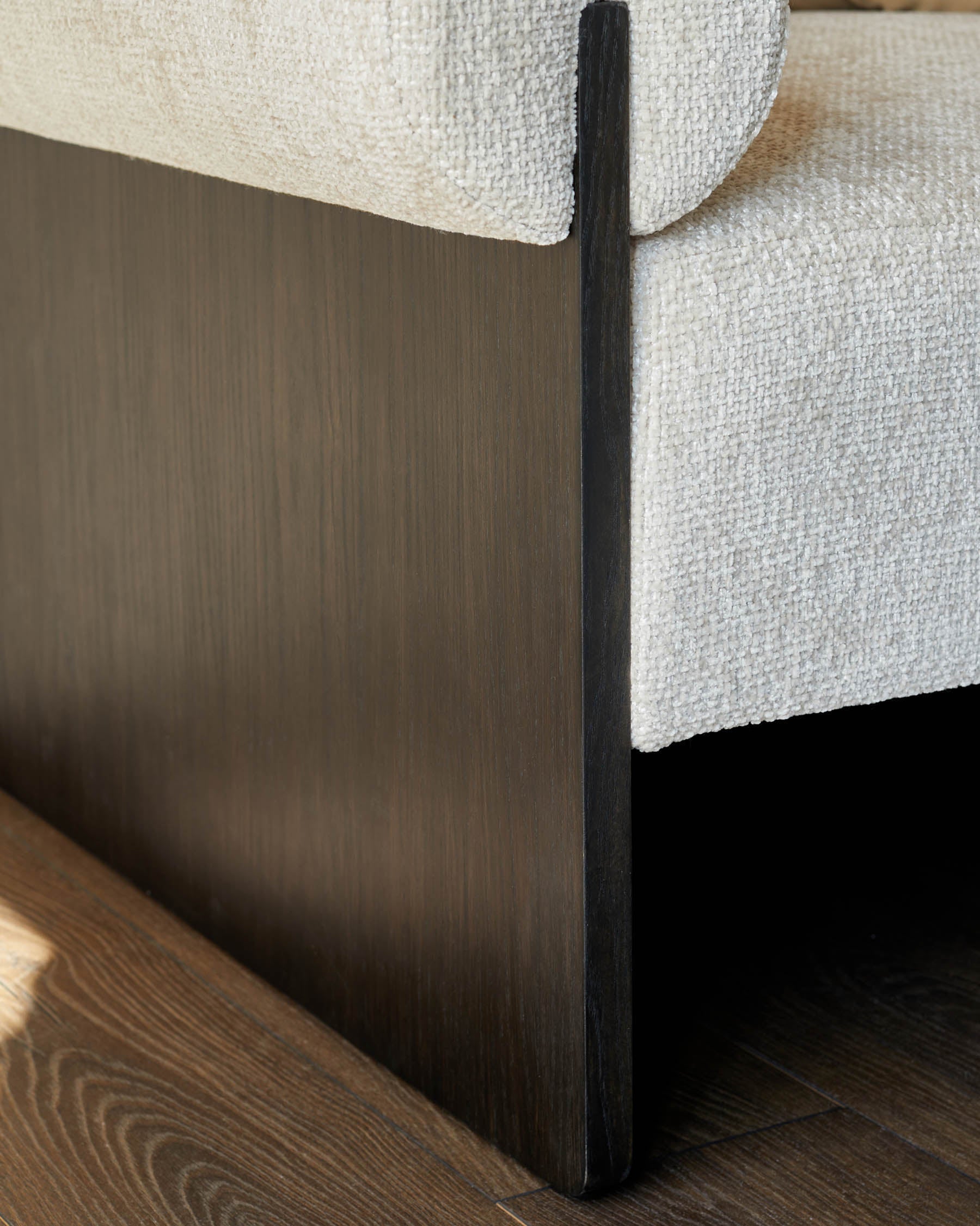 Maeve natural fabric day bed bench