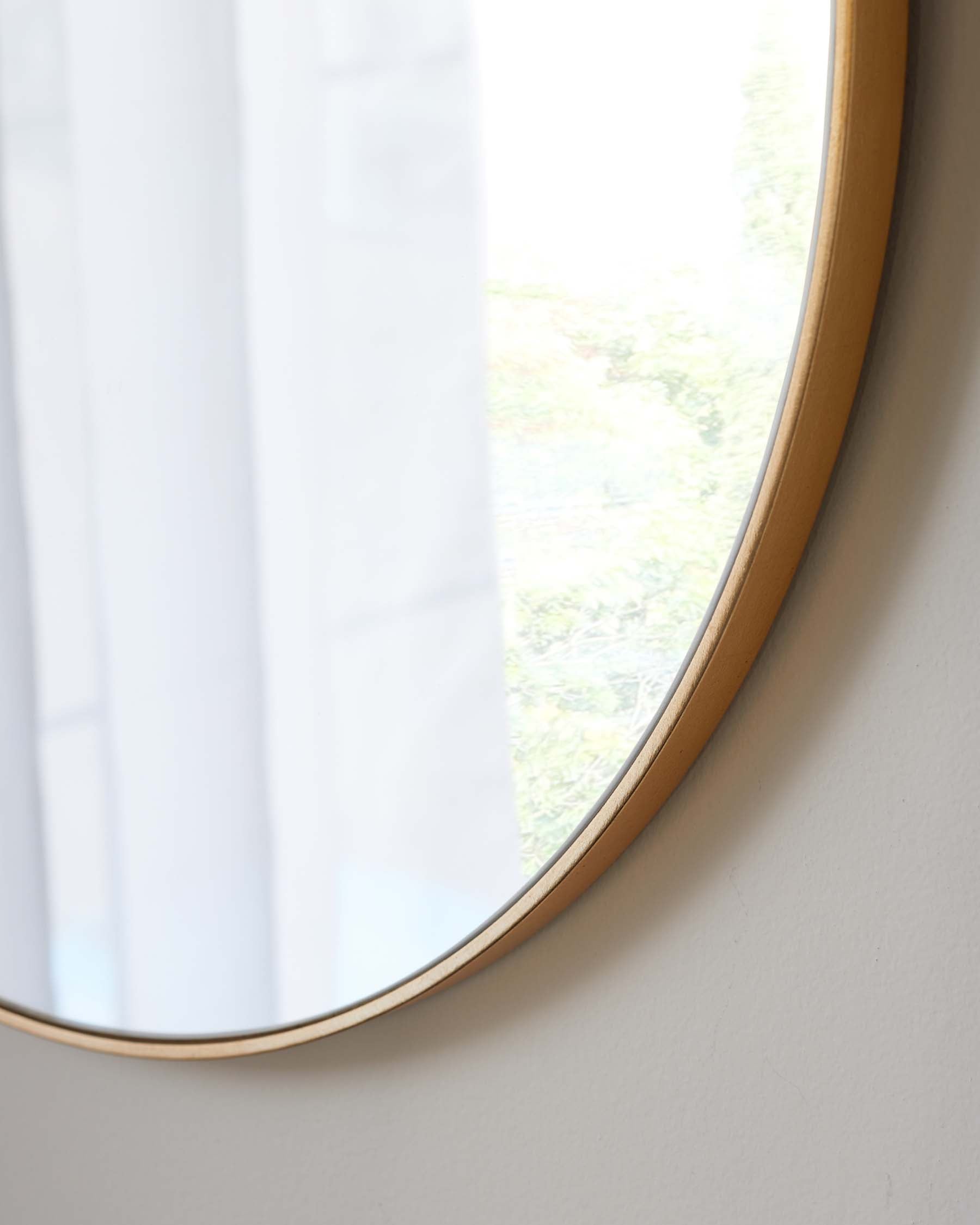 Malva Medium Wall Mirror Gold