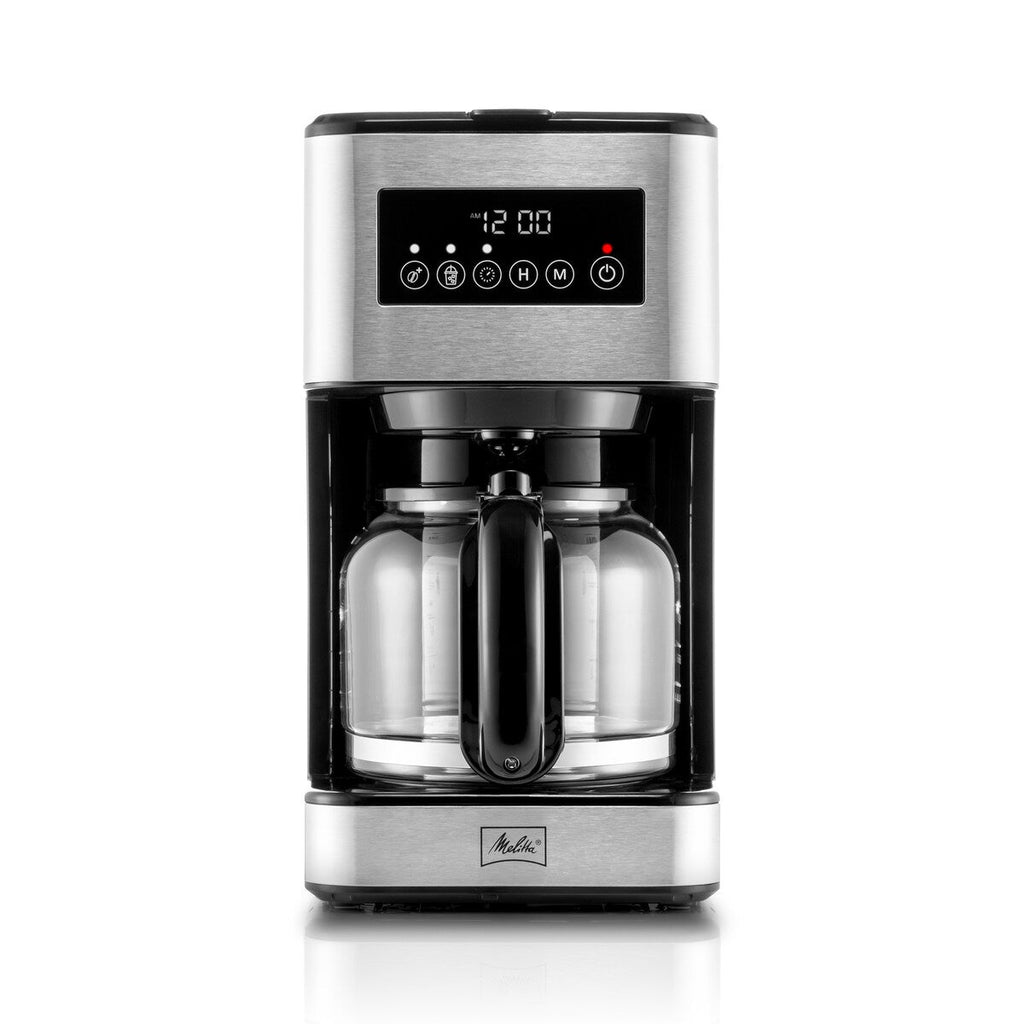 Melitta Aroma Tocco Plus 12-cup Hot and Iced Drip Coffee Maker with Glass Carafe and Touch Control Display