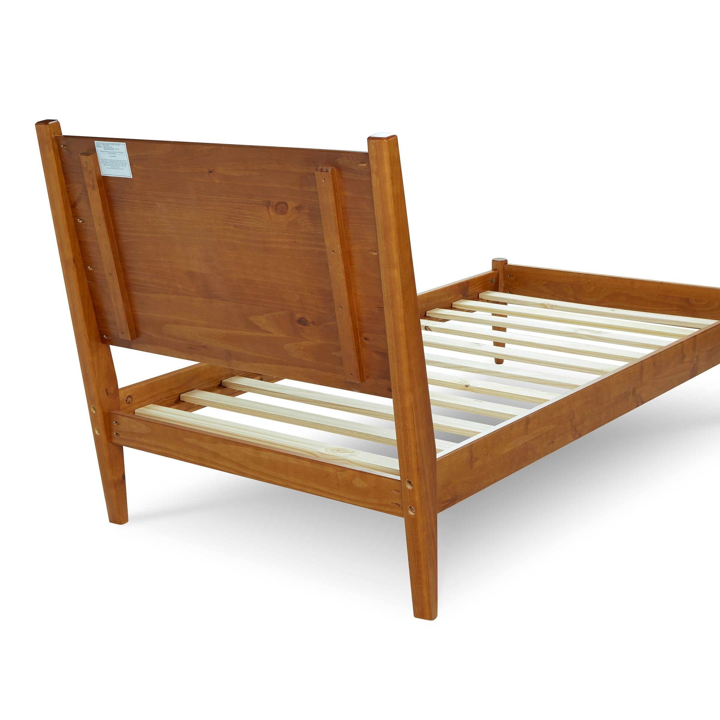 Mid-Century Panel Bed