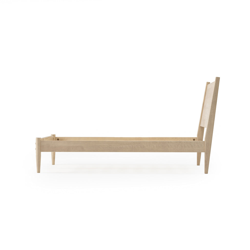 Mid-Century Panel Bed