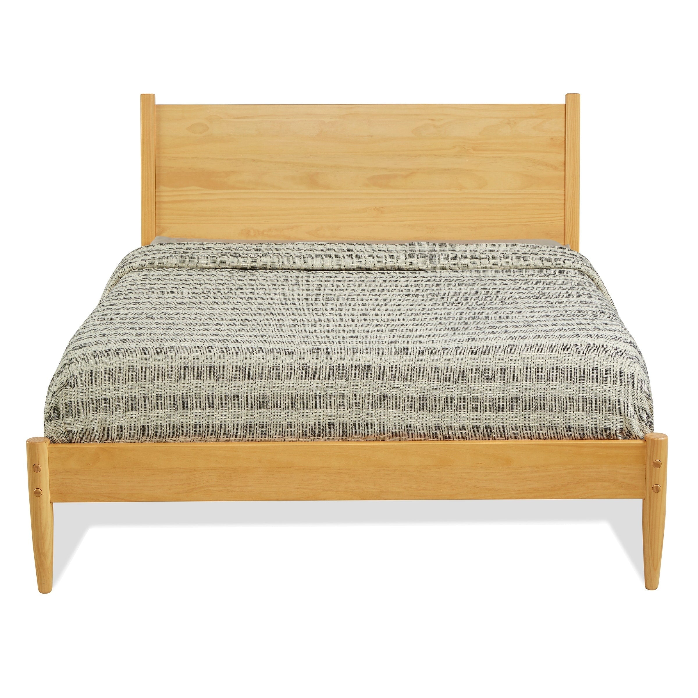 Mid-Century Panel Bed