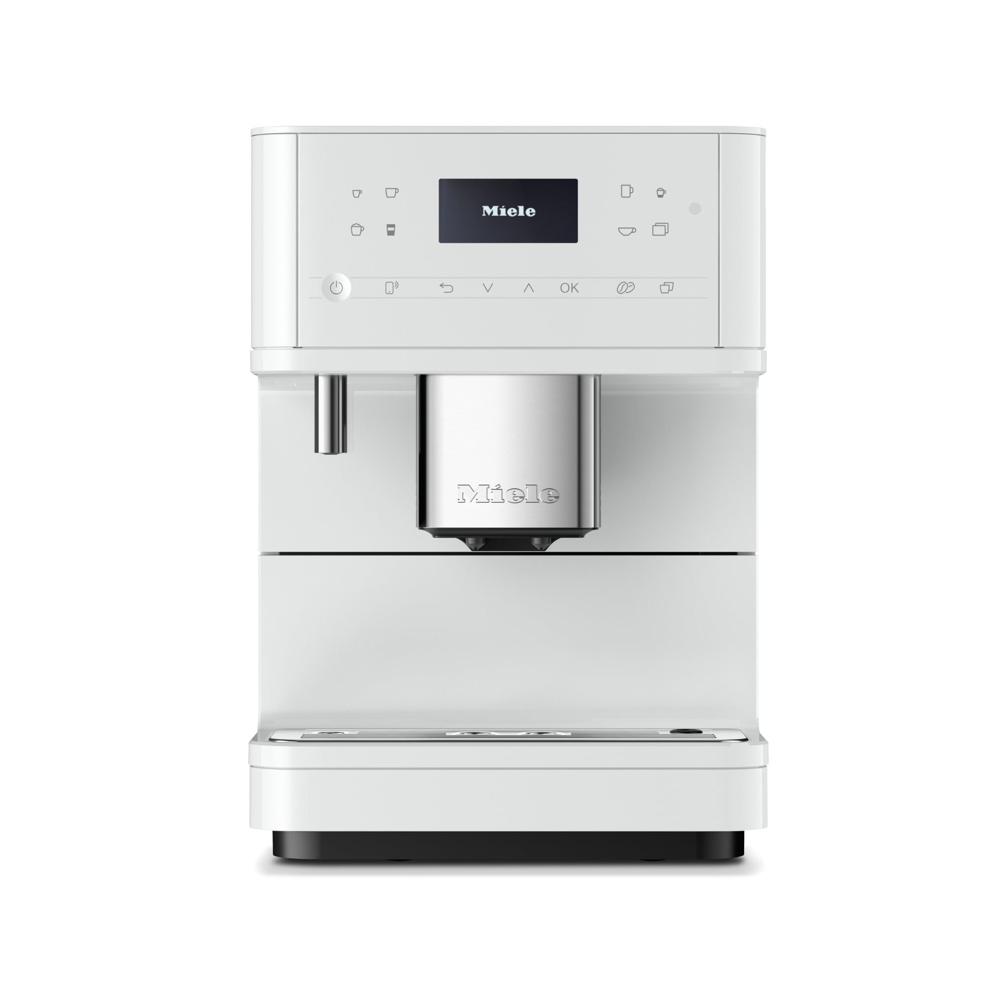 Miele CM 6160 MilkPerfection Countertop Coffee System- Lotus White