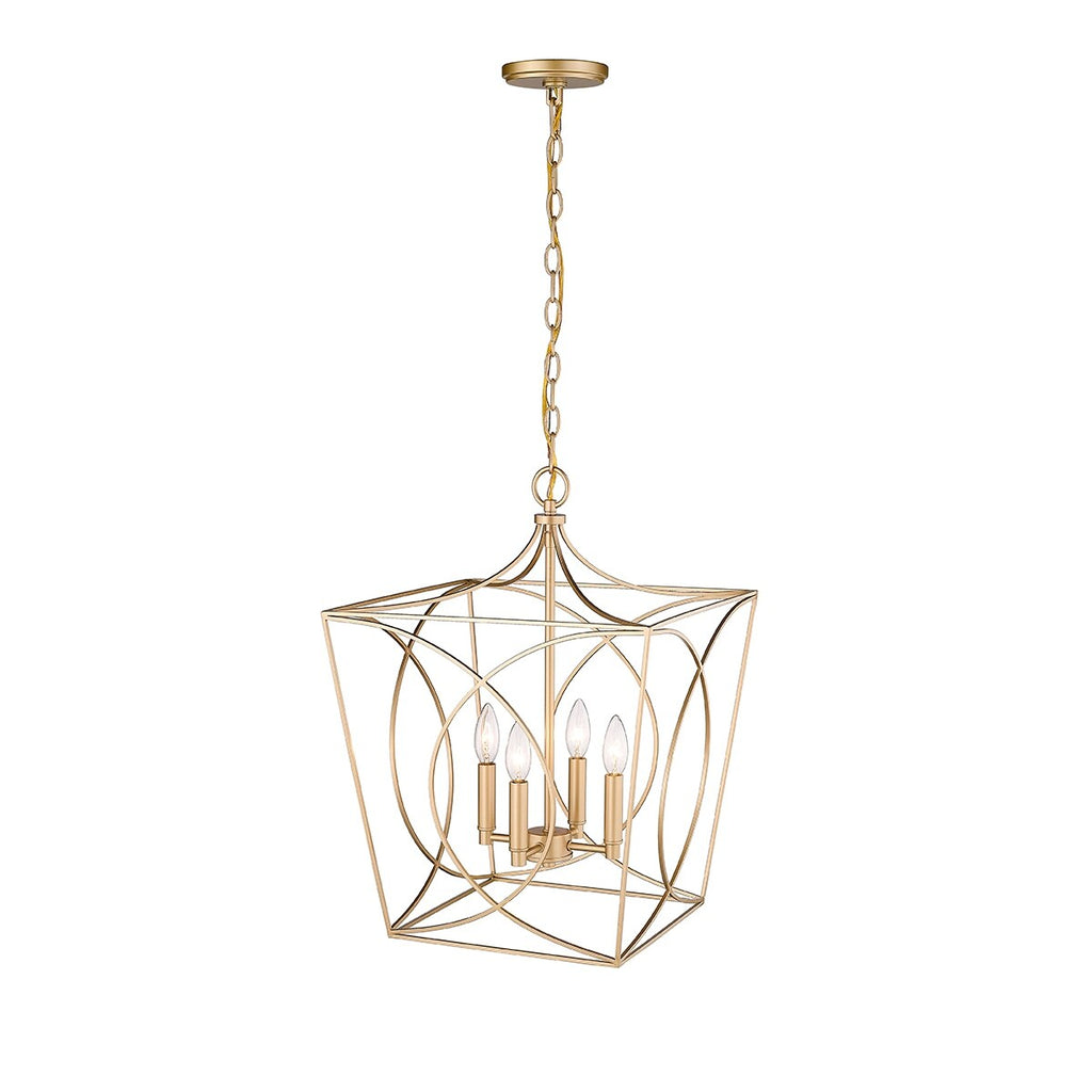 Millennium Lighting Tracy 4 Light Pendant Fixture in Multiple Finishes