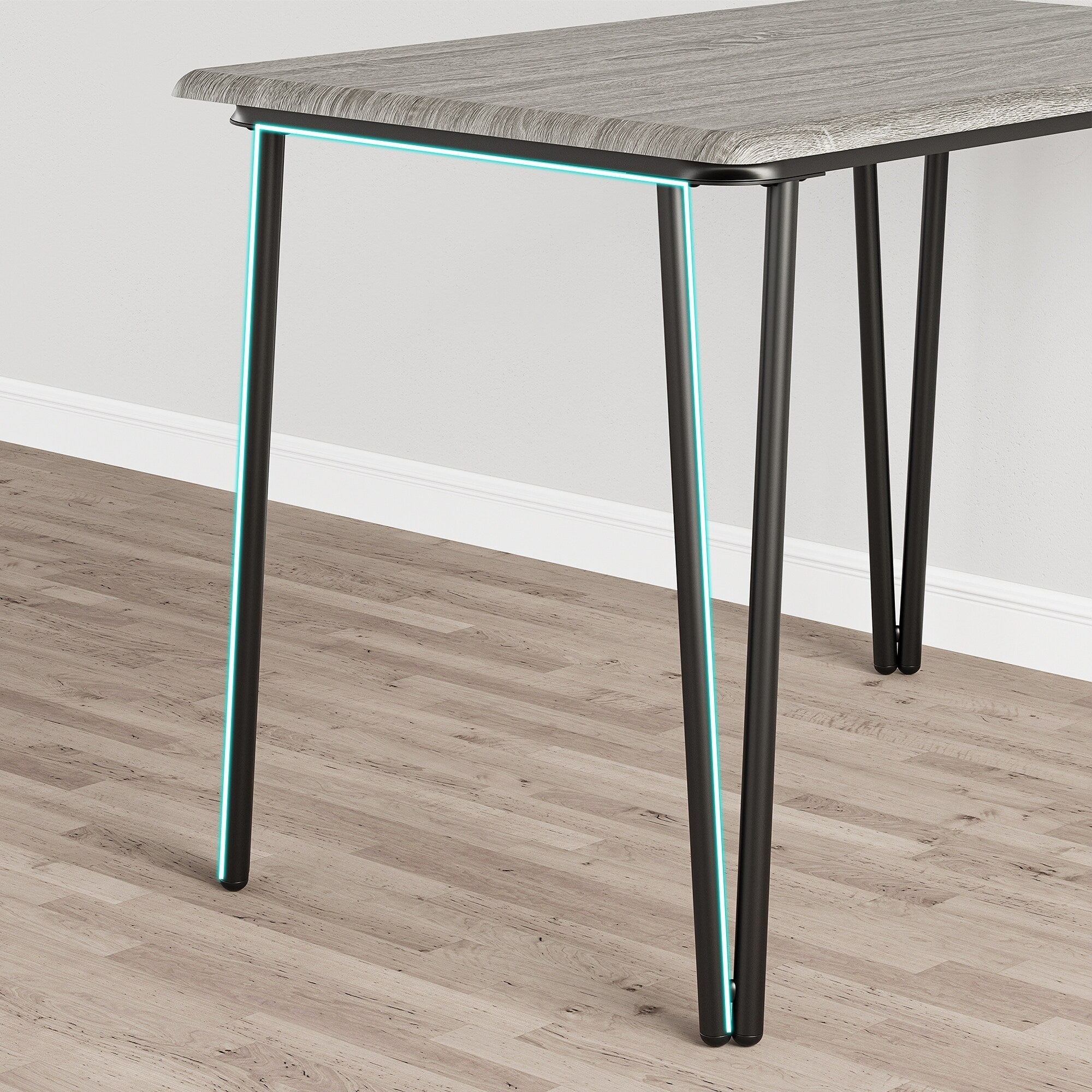 Modern kitchen Dinner Table Set for Dining Room - 3-Piece