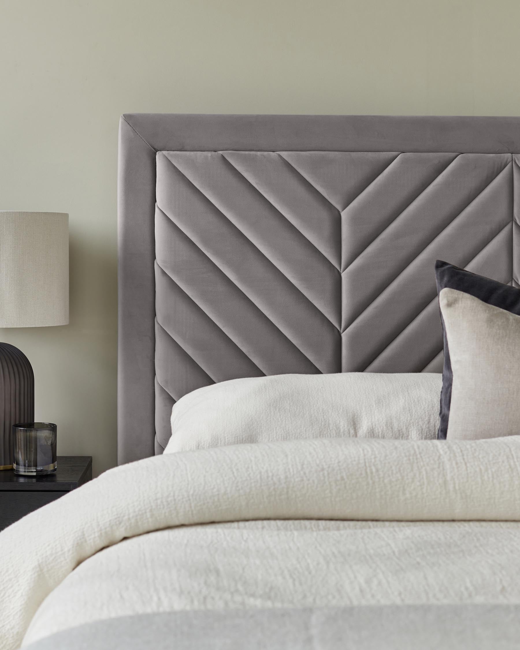 Octavia Grey Velvet Super King Size Ottoman Storage Bed