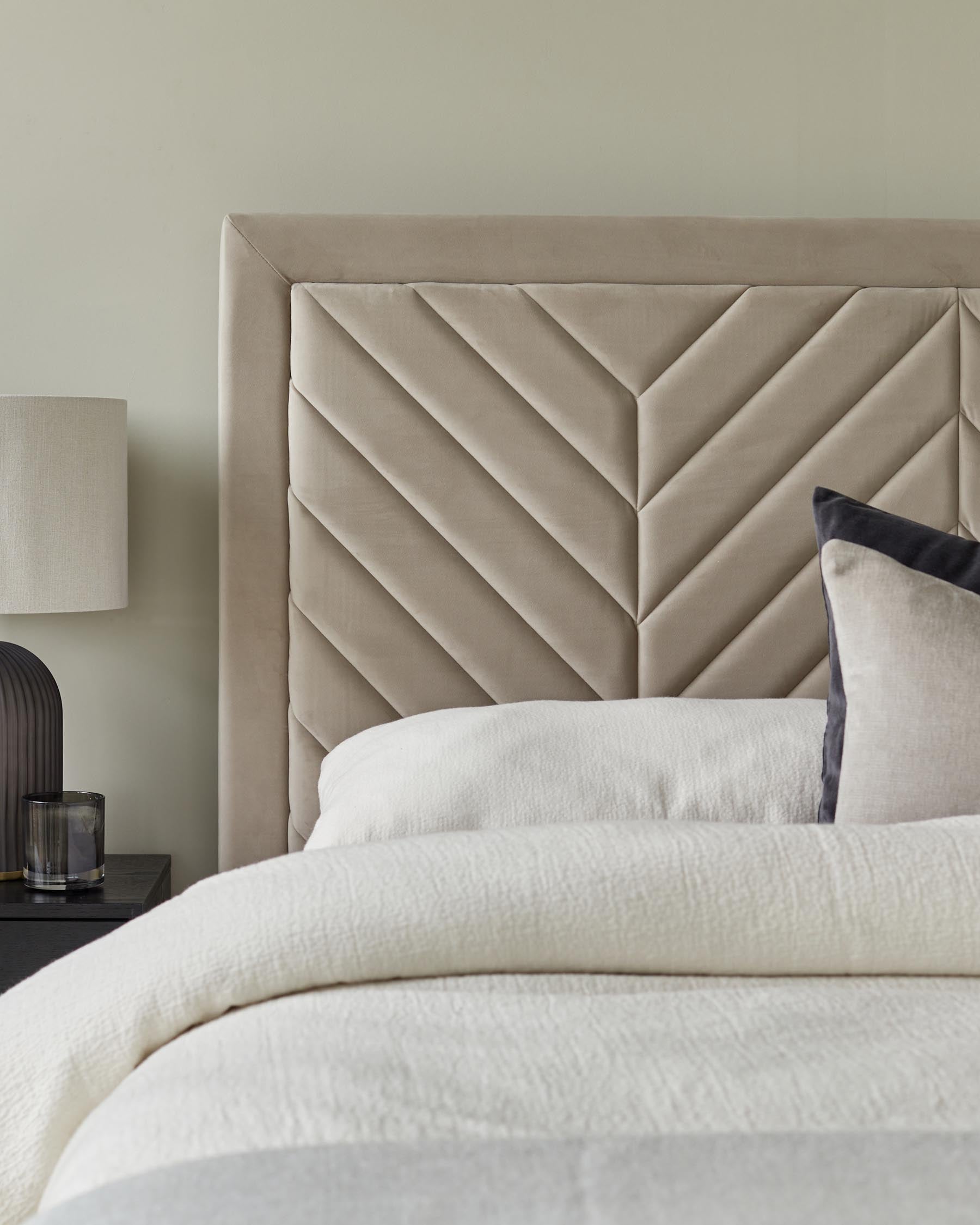 Octavia Champagne Velvet Super King Size Ottoman Storage Bed