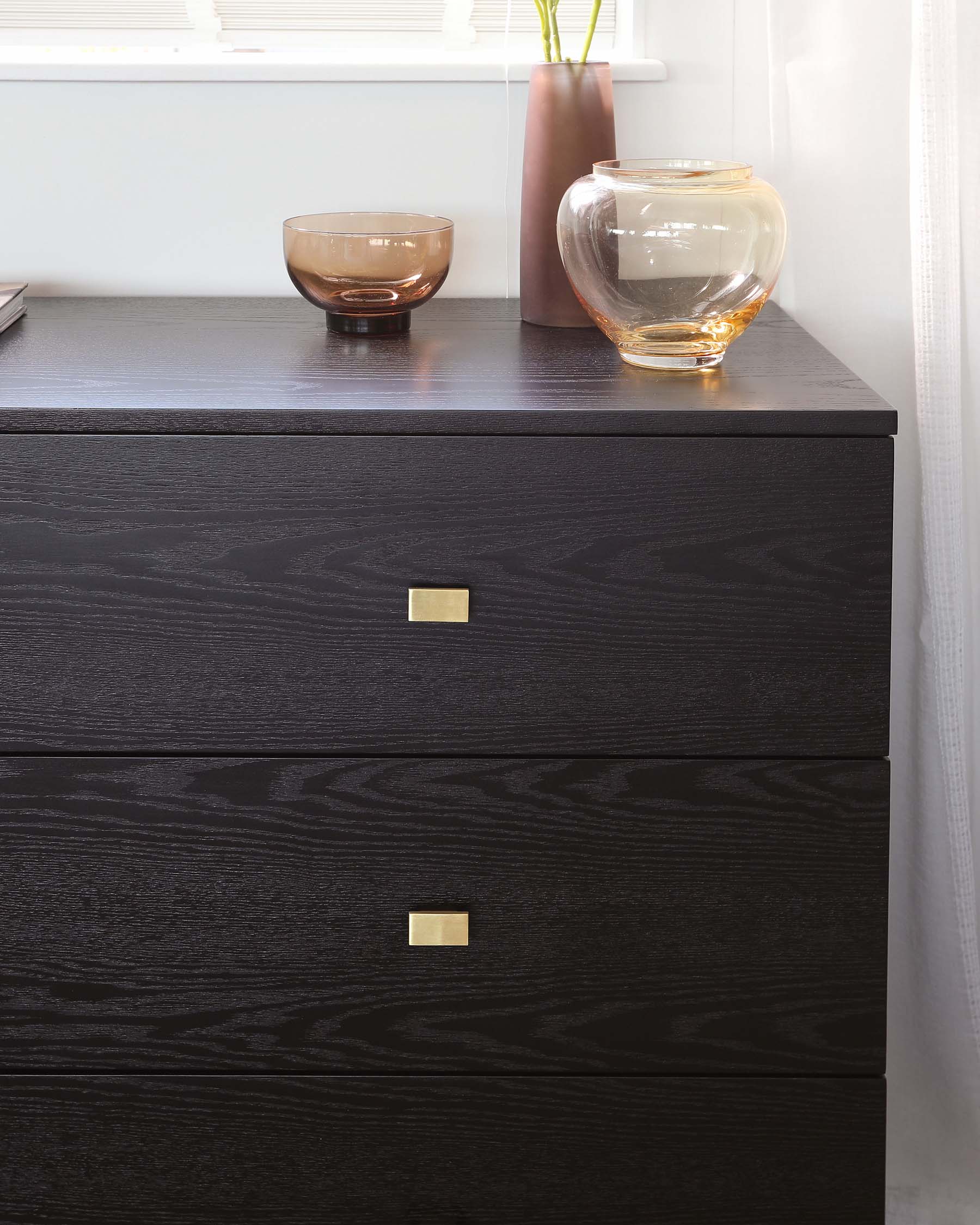 Odele Black Ash Chest Of Drawers