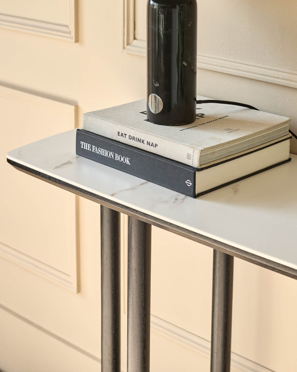 Orlan natural ceramic console table