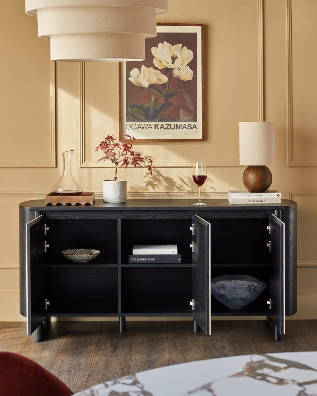 Orlan natural ceramic sideboard