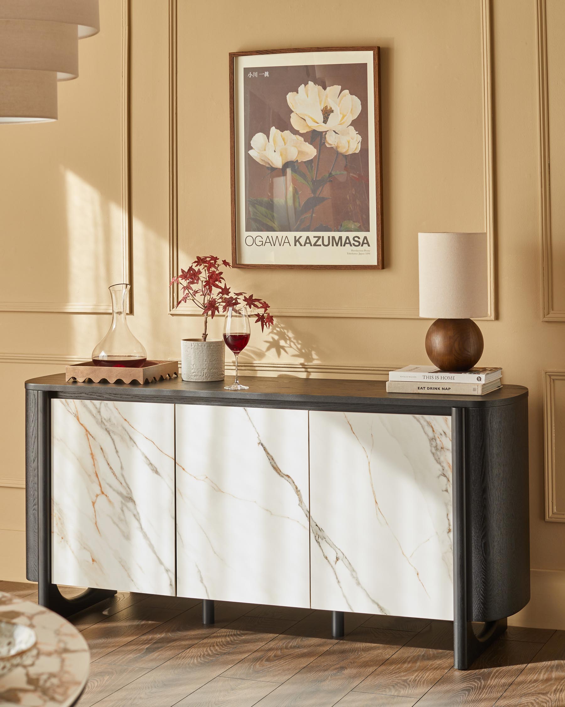 Orlan natural ceramic sideboard