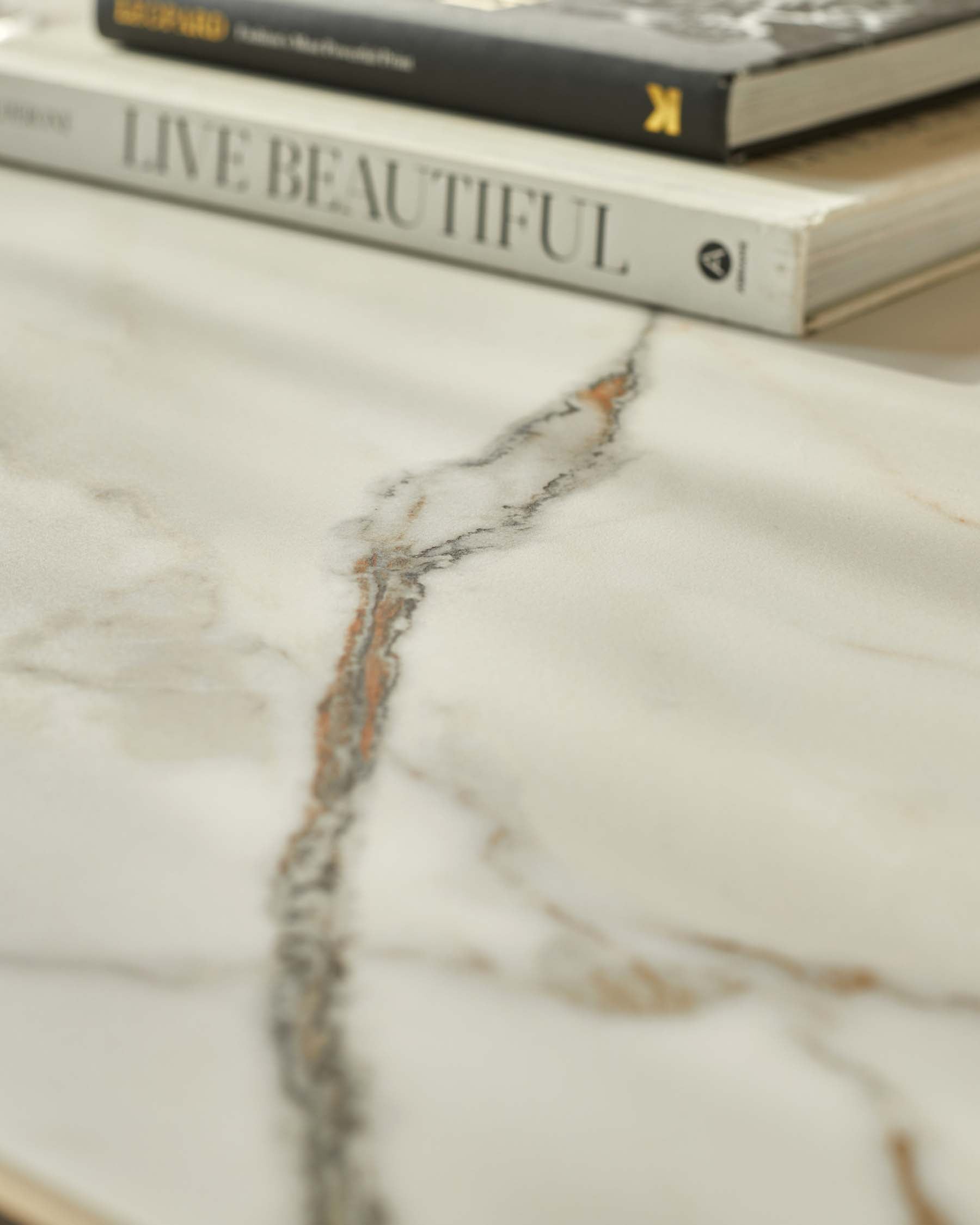 Orlan natural ceramic coffee table