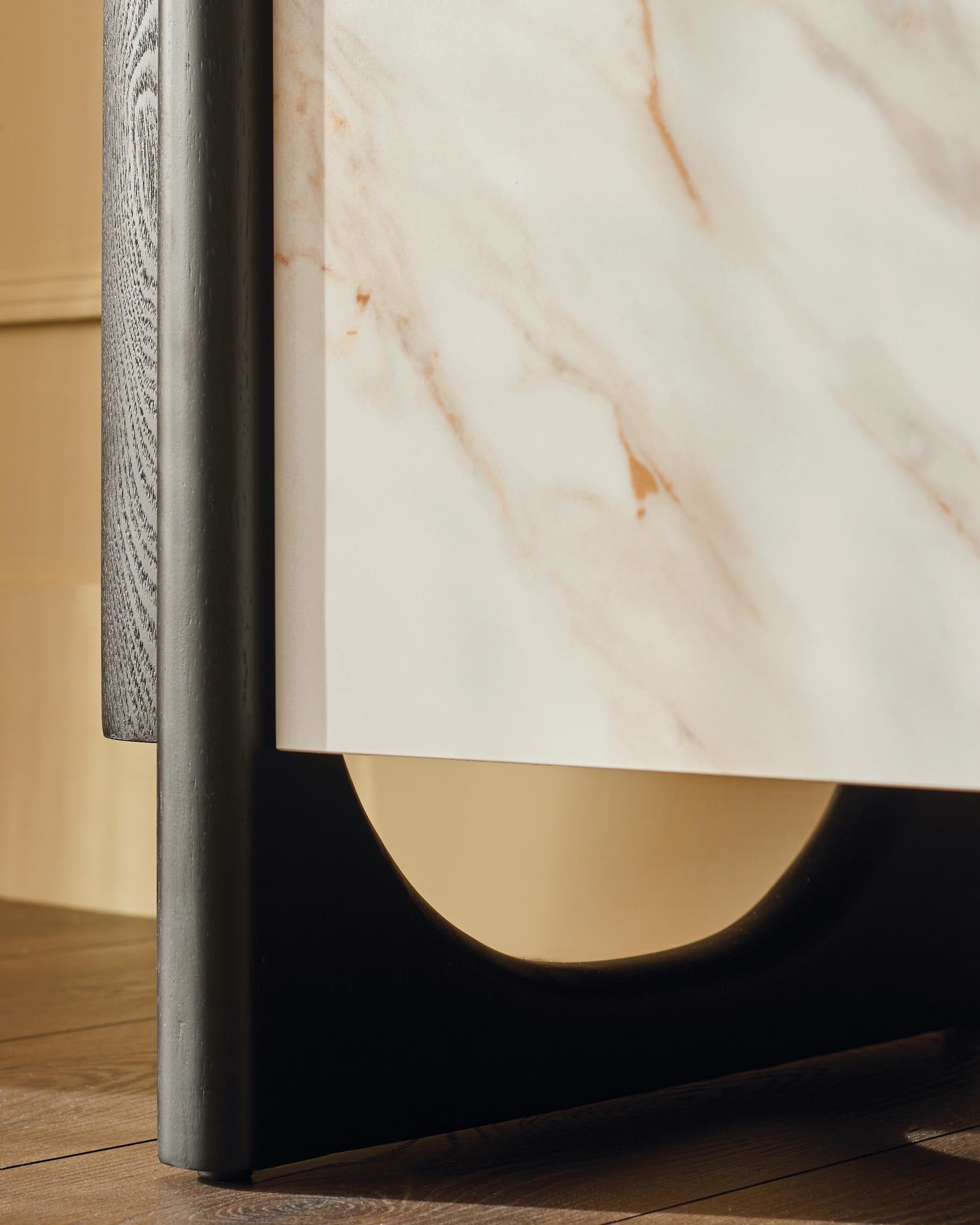 Orlan natural ceramic sideboard