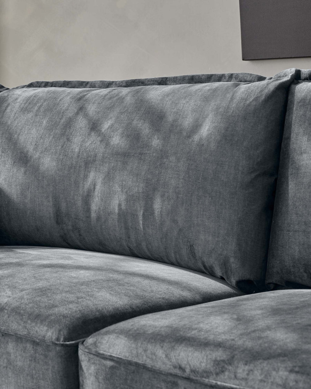 Otto Light Grey Chenille 2 Seater Sofa