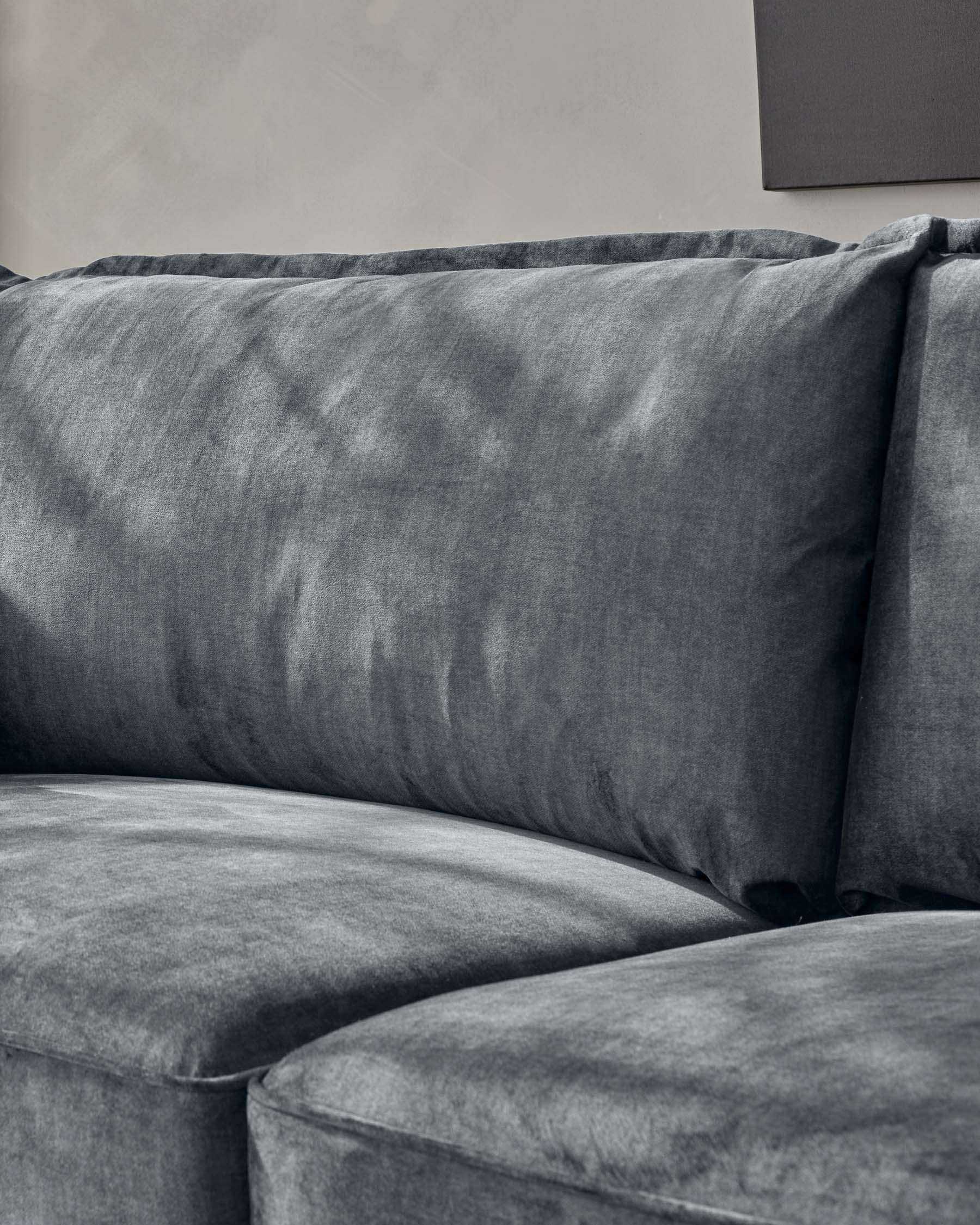 Otto Light Grey Chenille 2 Seater Sofa