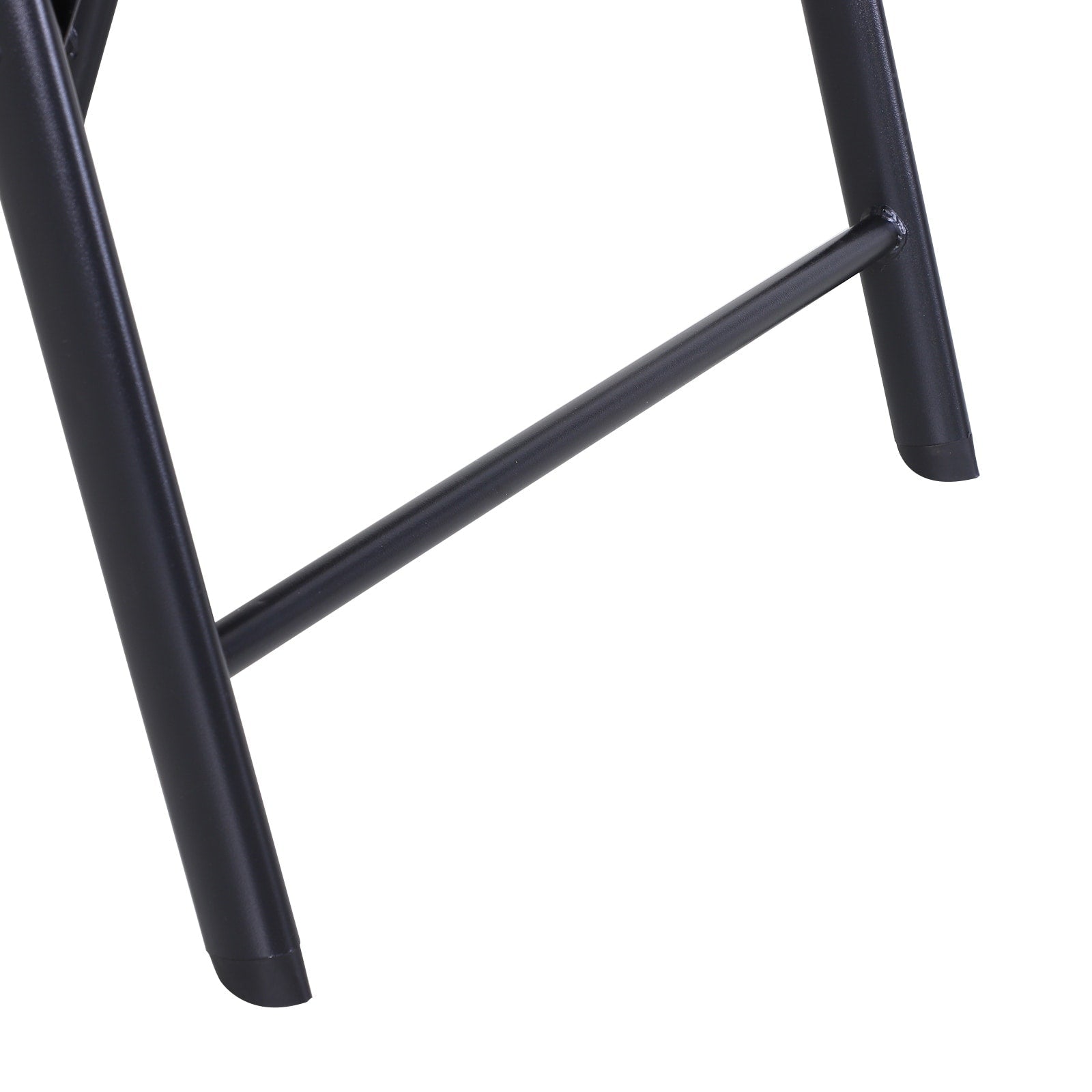 Outsunny 4-piece Folding Patio Chair Set with a Simple & Chic Design, Comfortable for the Deck, Garden, Yard & Travel