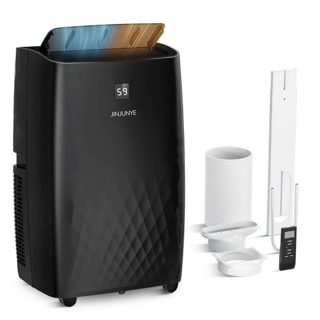 Portable Air Conditioner with Heater – 12000 BTU Cooling & 10000 BTU Heating for Rooms up to 700 Sq.Ft