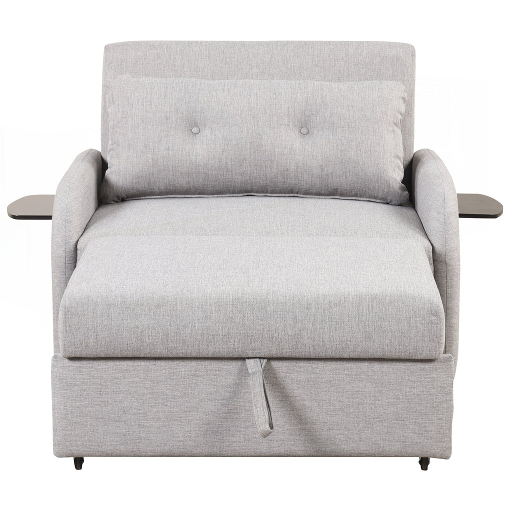 Pull Out Sofa Sleeper 3 in 1 with 2 Wing Table
