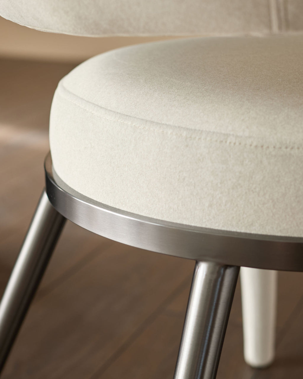 Rhett cream fabric dining chair