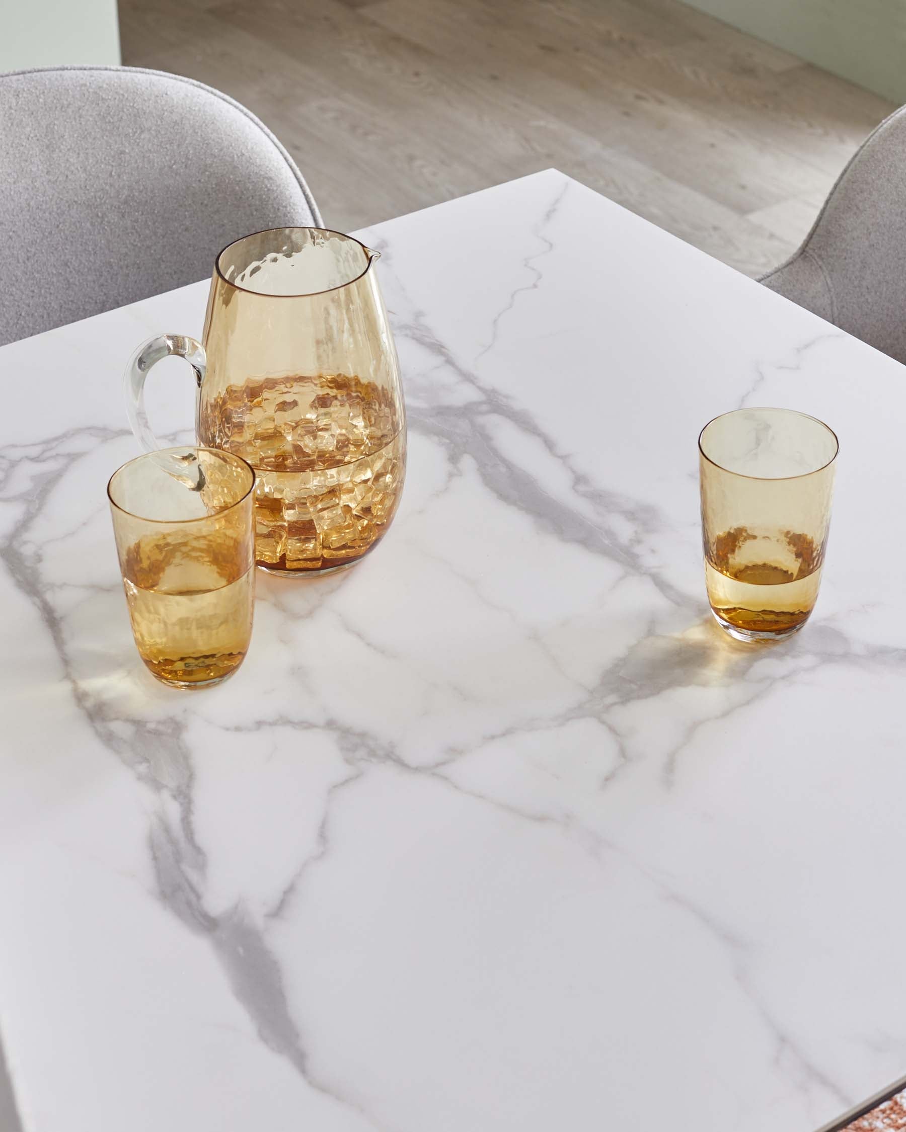 Riley White Marbled Ceramic Extending 8 to 10 Seater Dining Table