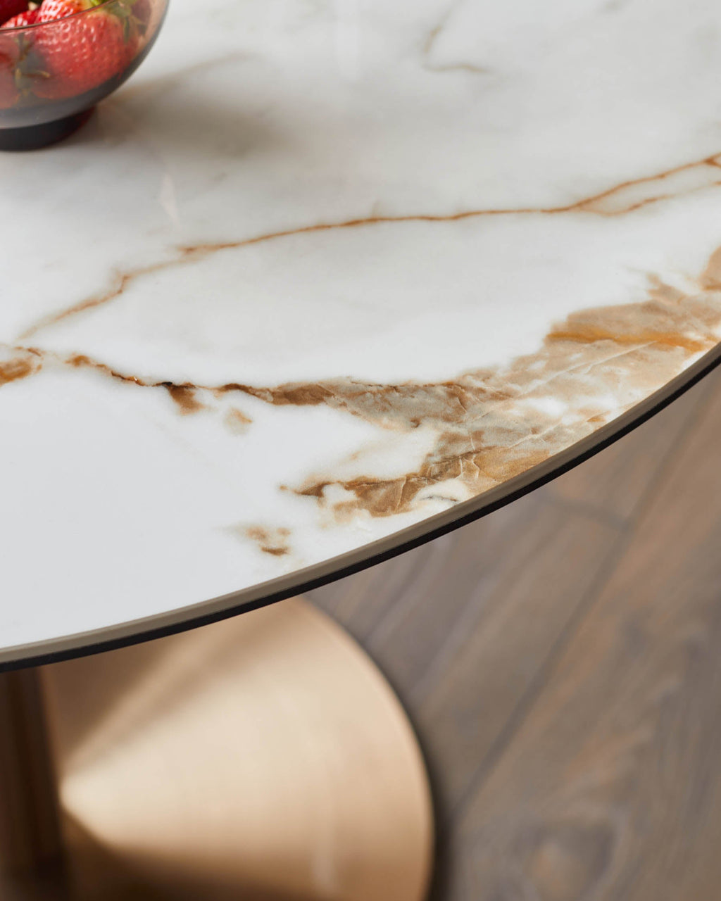 Romeo natural ceramic 4 seater dining table