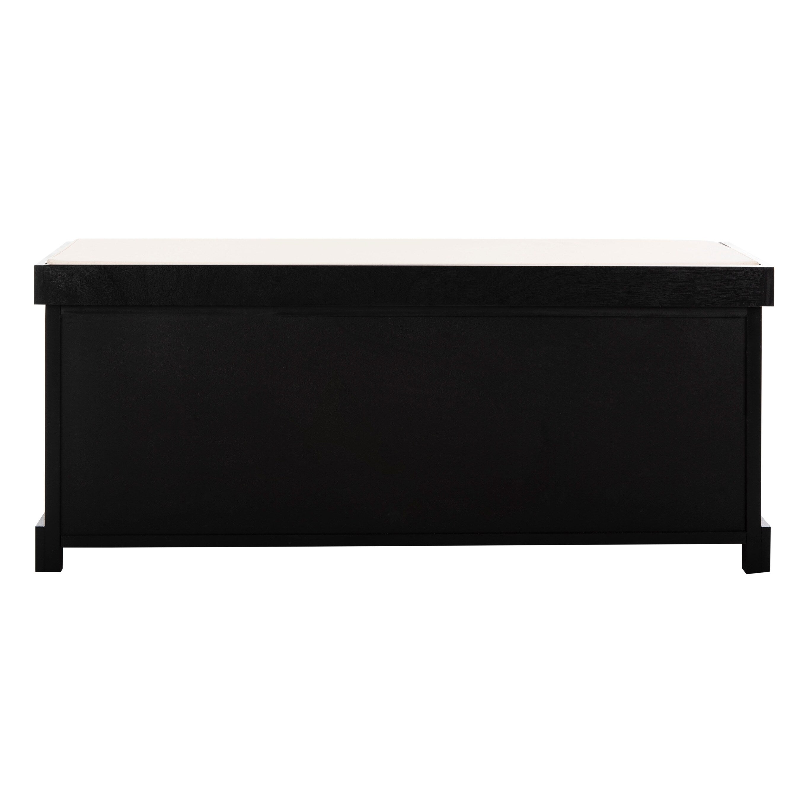 SAFAVIEH Eola Grey/ White Storage Bench - 47 x 16.1 x 19.9 - 47Wx16Dx20H