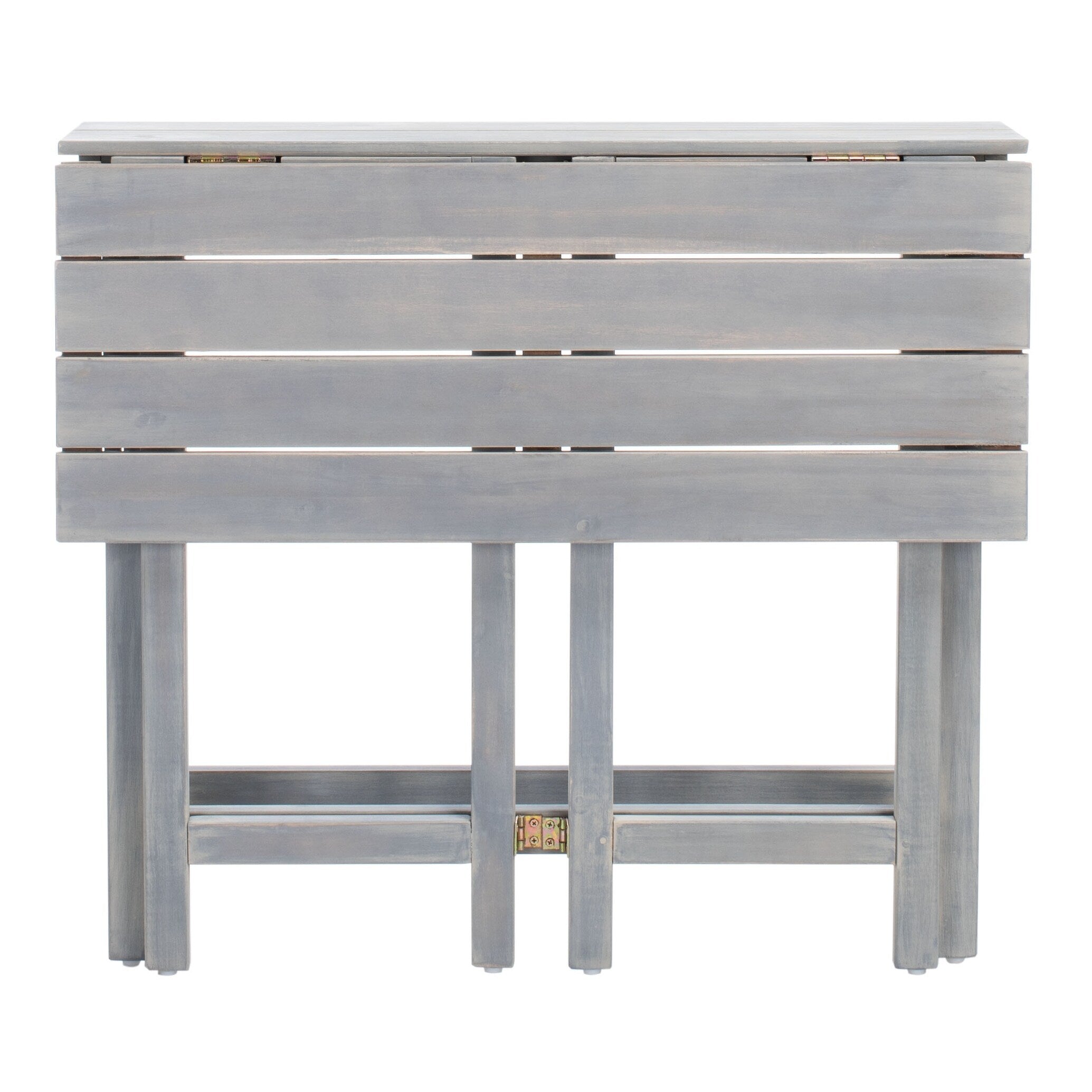 SAFAVIEH Outdoor Kenna 3-Piece Balcony Corner Lounge Set - 39Wx19Dx33H